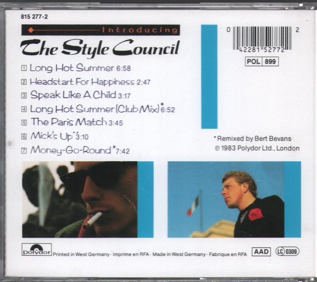 Style Council - Introducing The Style Council - Cd