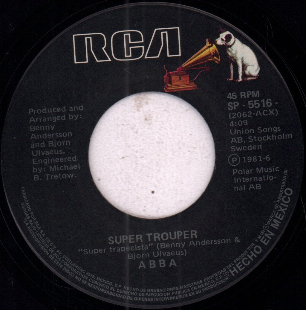 ABBA - Super Trouper - 7 Inch