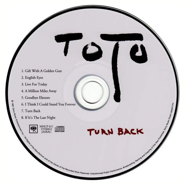 Toto - Turn Back - Cd