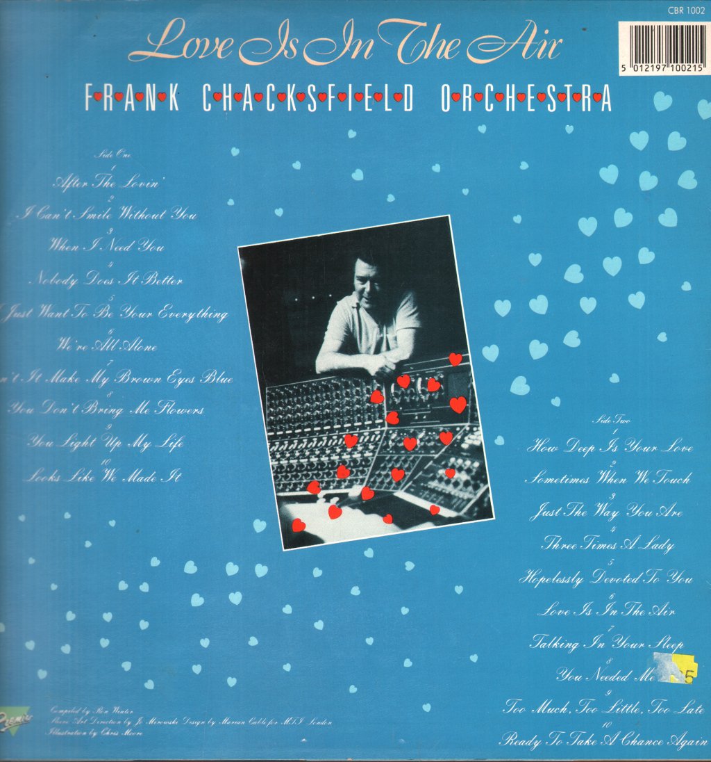 Frank Chacksfield And His Orchestra - Love Is In The Air - Lp