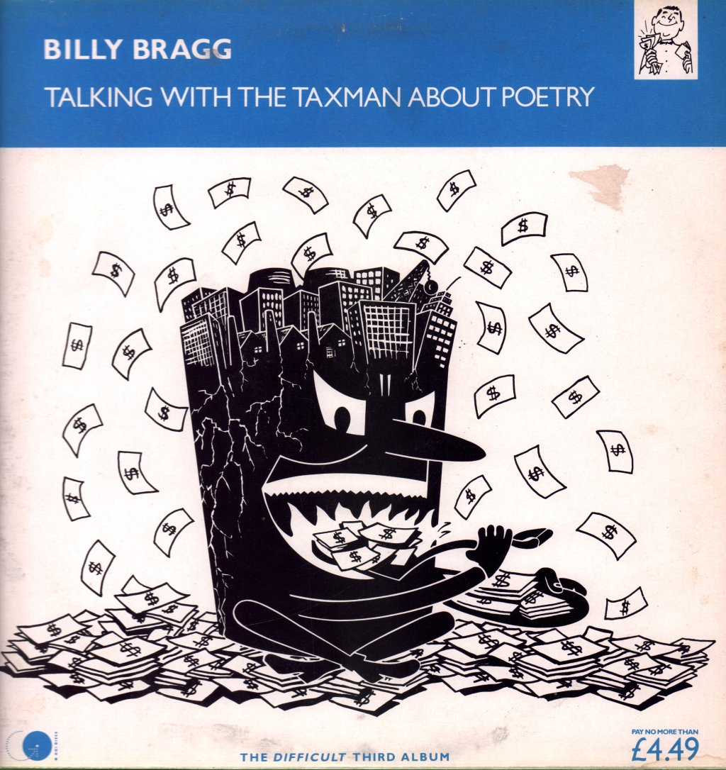 Billy Bragg - Talking With The Taxman About Poetry - Lp