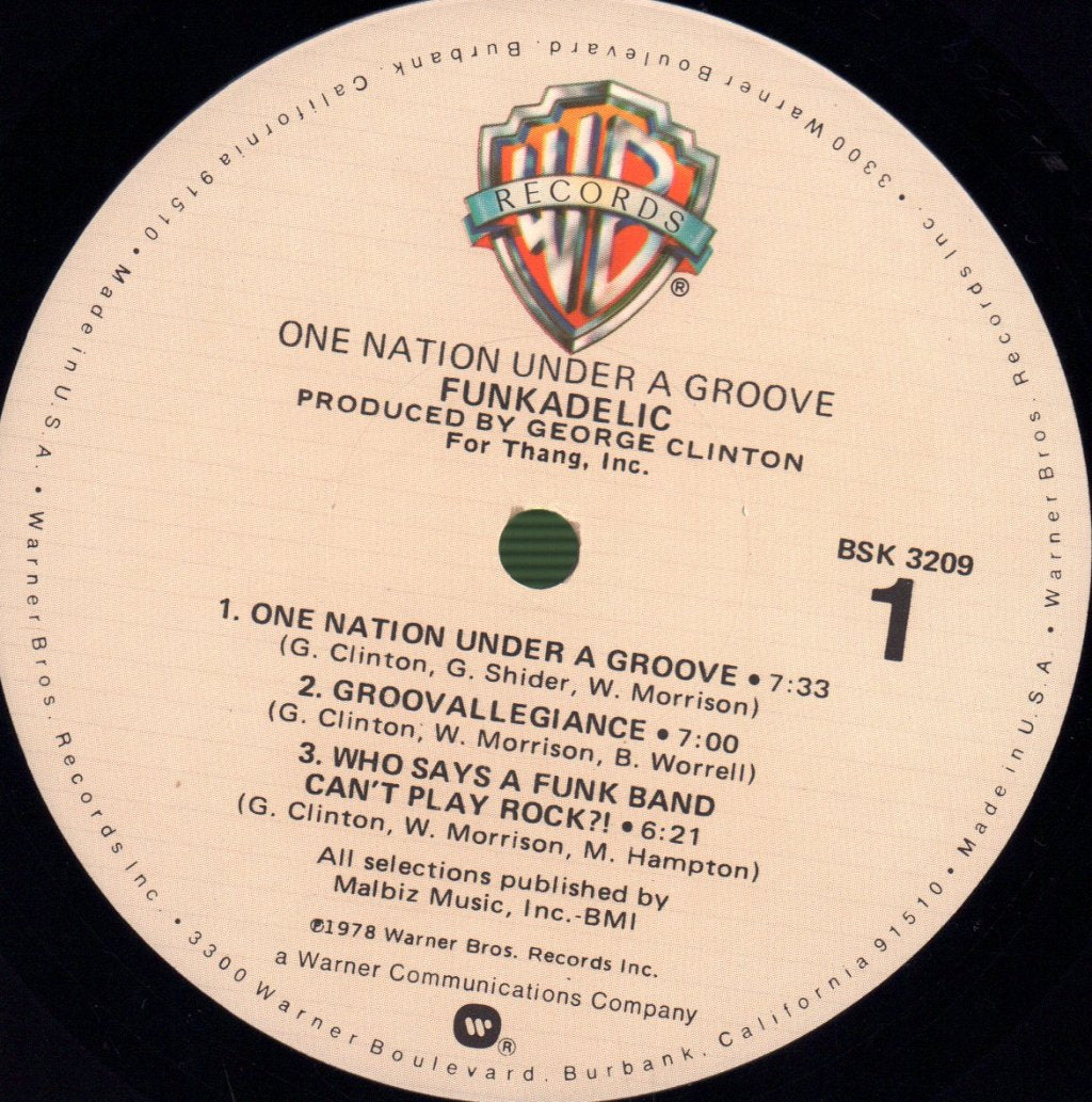 Funkadelic - One Nation Under A Groove - Lp