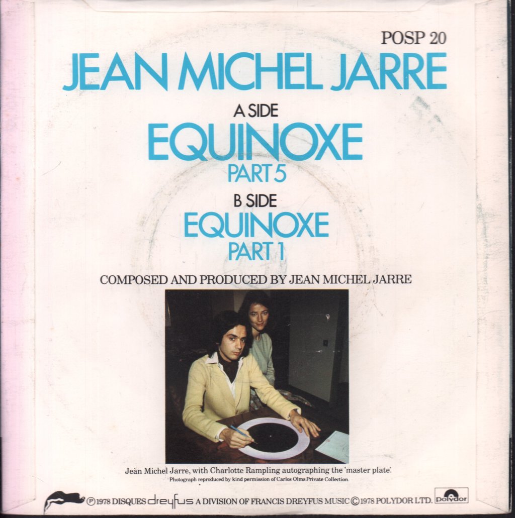 Jean Michel Jarre - Equinoxe 5 - 7 Inch