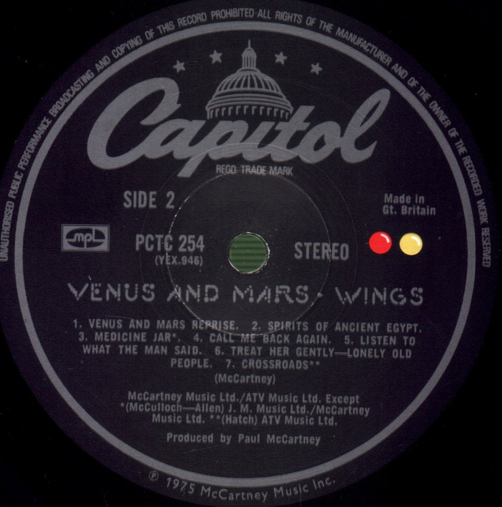 Wings - Venus And Mars - Lp