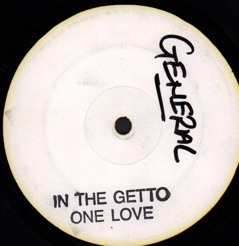 One Love (Reggae) - In The Getto - 12 Inch