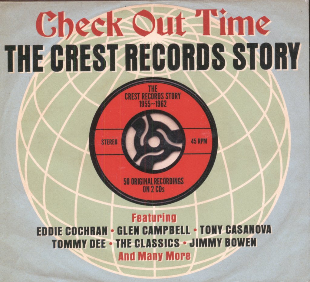 Various Artists - Check Out Time - The Crest Records Story - Cd Set