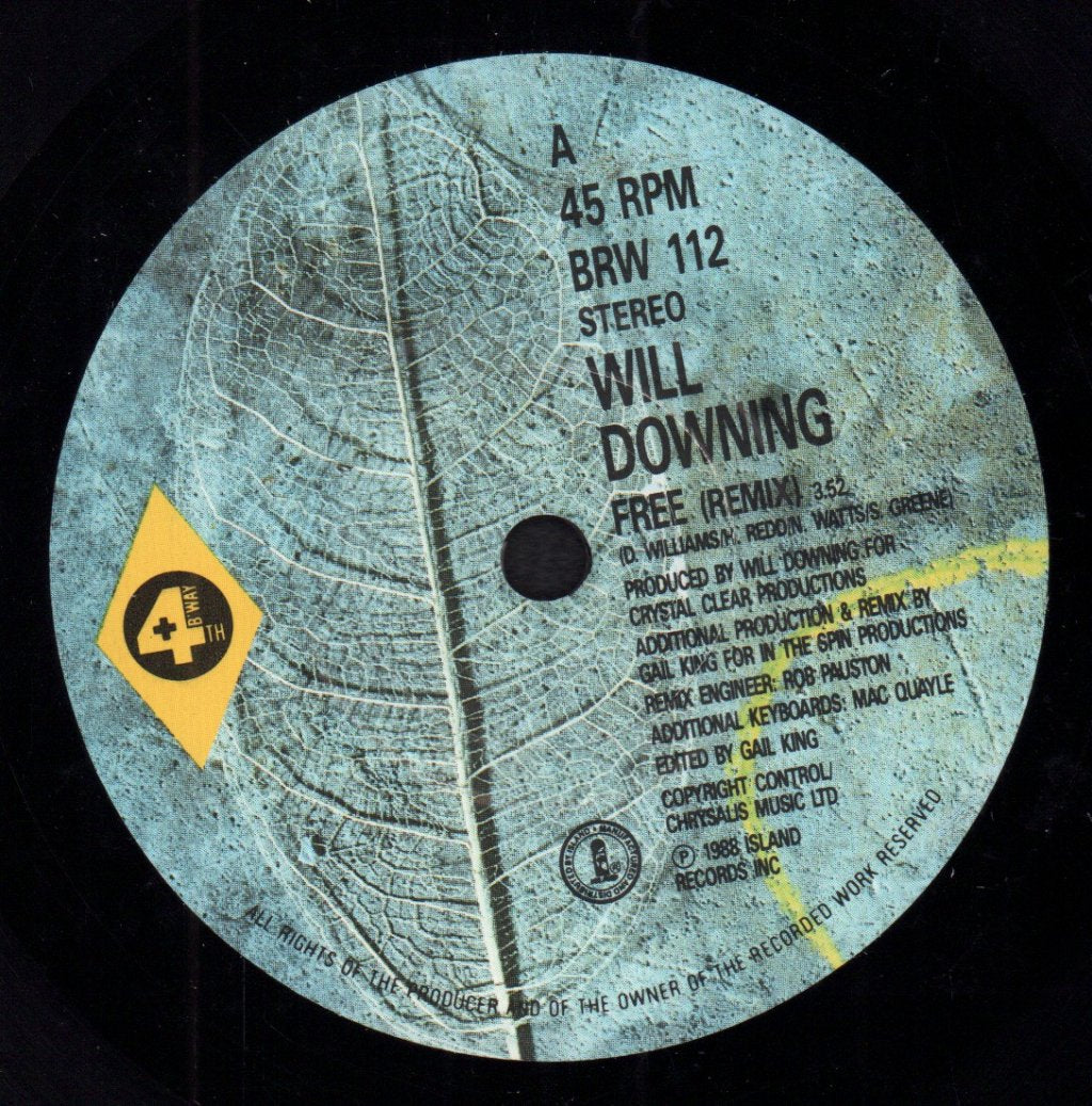 Will Downing - Free - 7 Inch