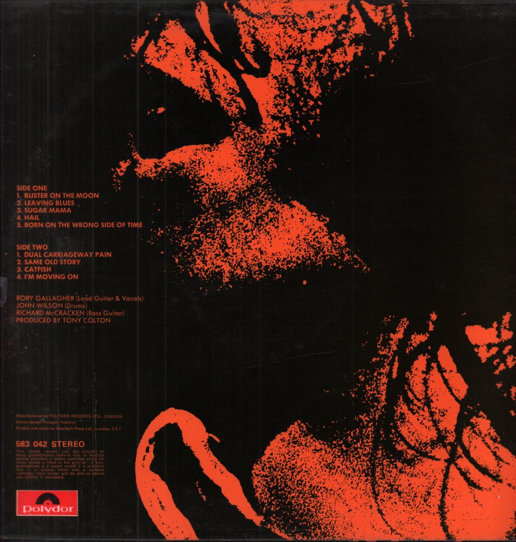 Taste (Rory Gallagher) - Taste - Lp