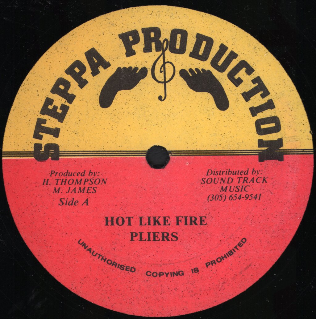 Pliers - Hot Like Fire - 12 Inch