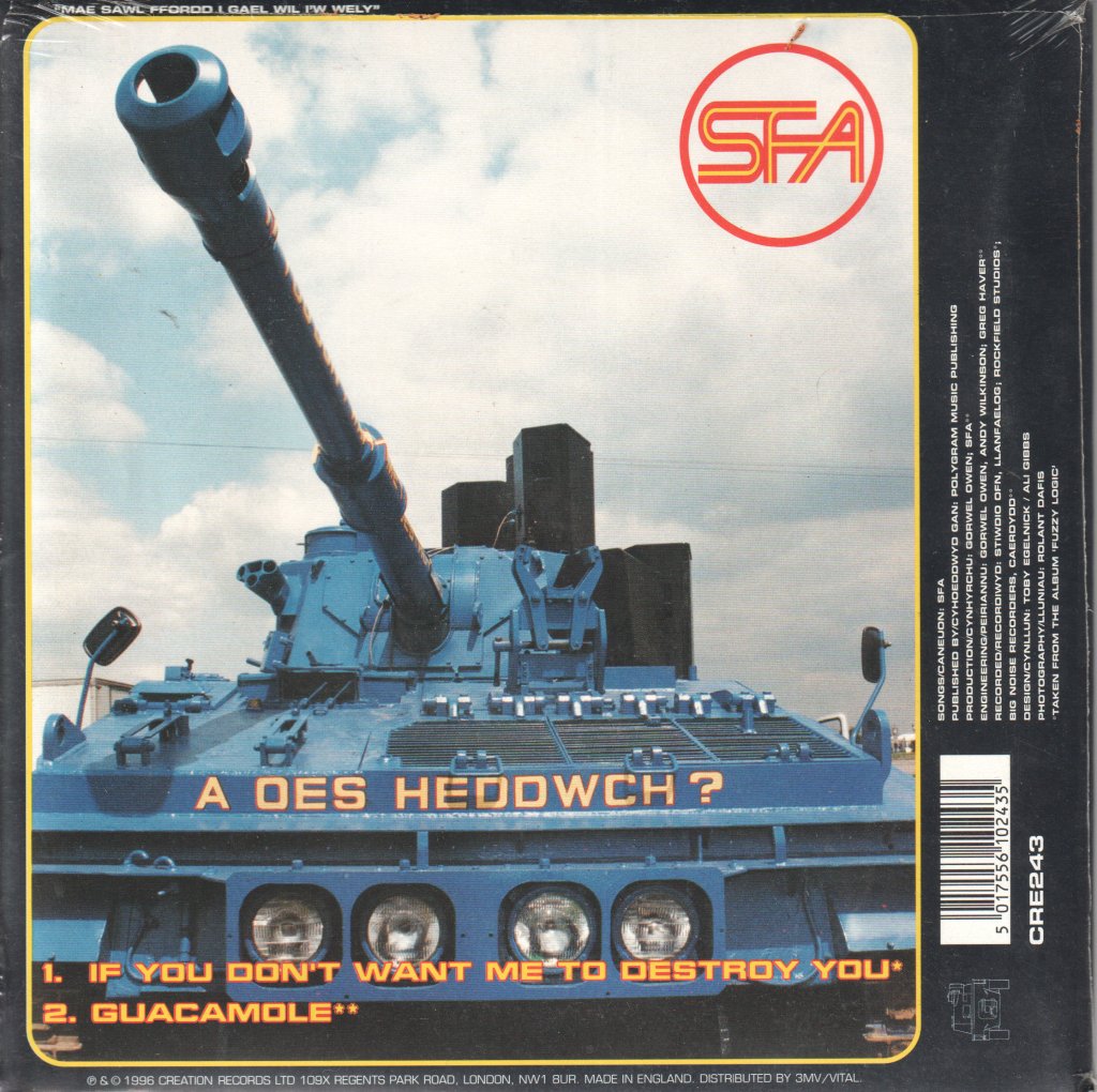 Super Furry Animals - If You Don't Want Me To Destroy You - 7 Inch