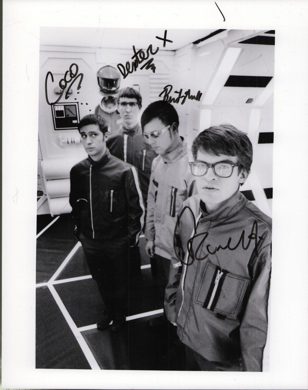 Man Or Astro-Man? - Signed bandshot - Photograph