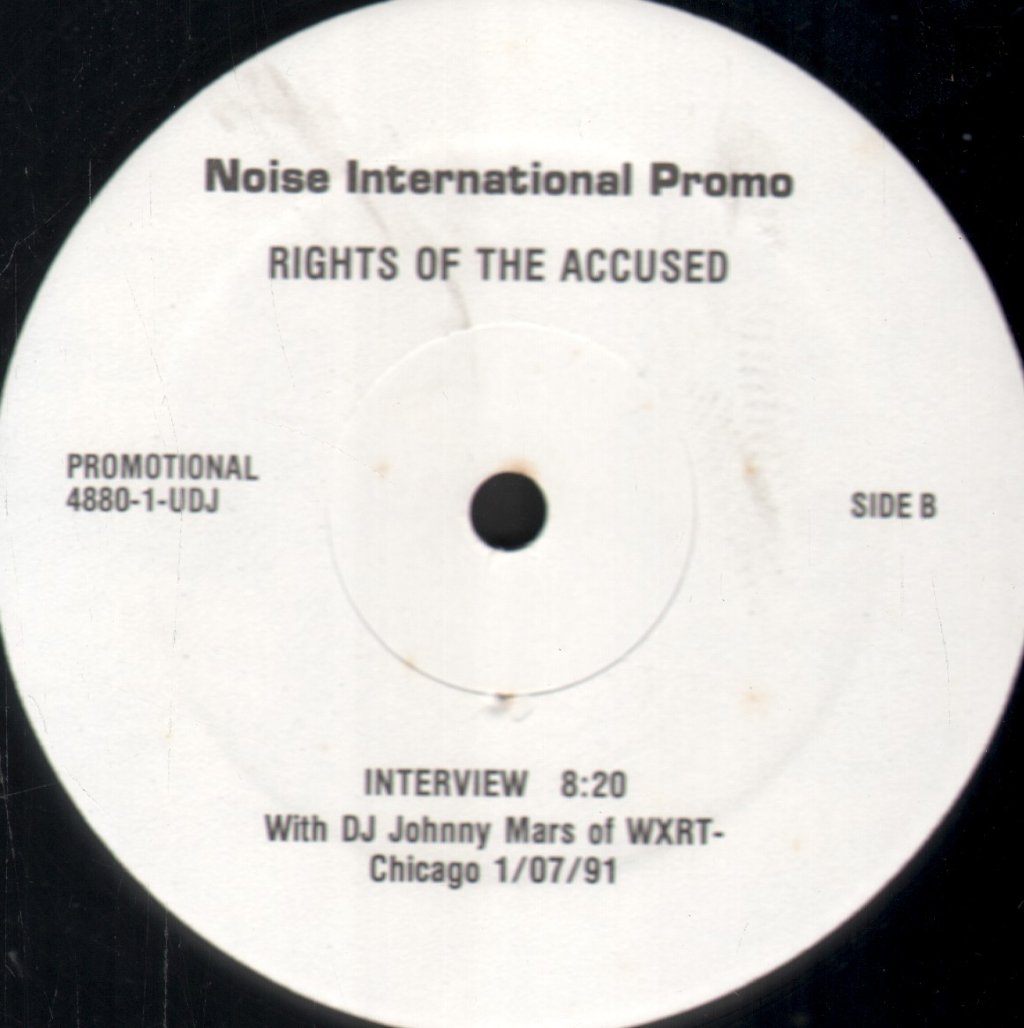 Rights Of The Accused - New Rose - 12 Inch