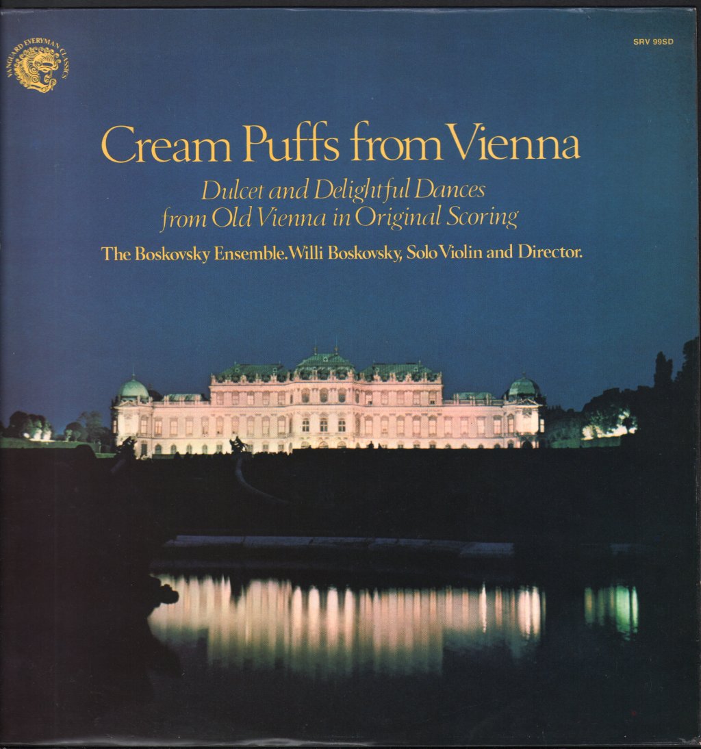 Boskovsky Ensemble / Willi Boskovsky - Cream Puffs From Vienna - Lp