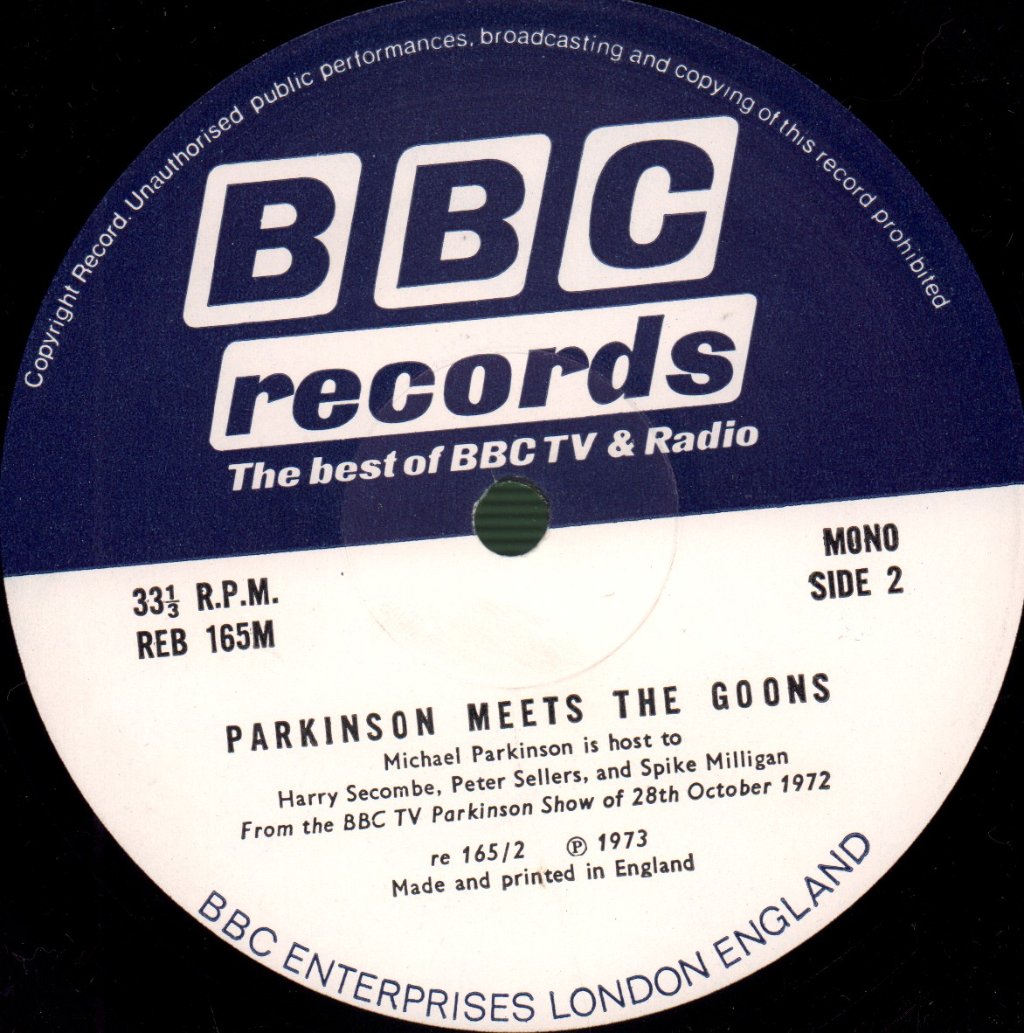 Goons - Michael Parkinson Meets The Goons - Lp