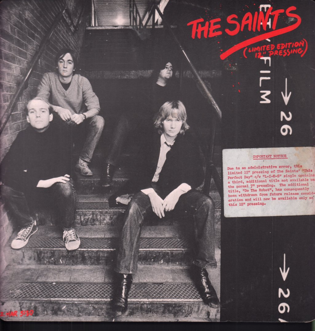 Saints (Aussie Punk Group) - This Perfect Day - 12 Inch