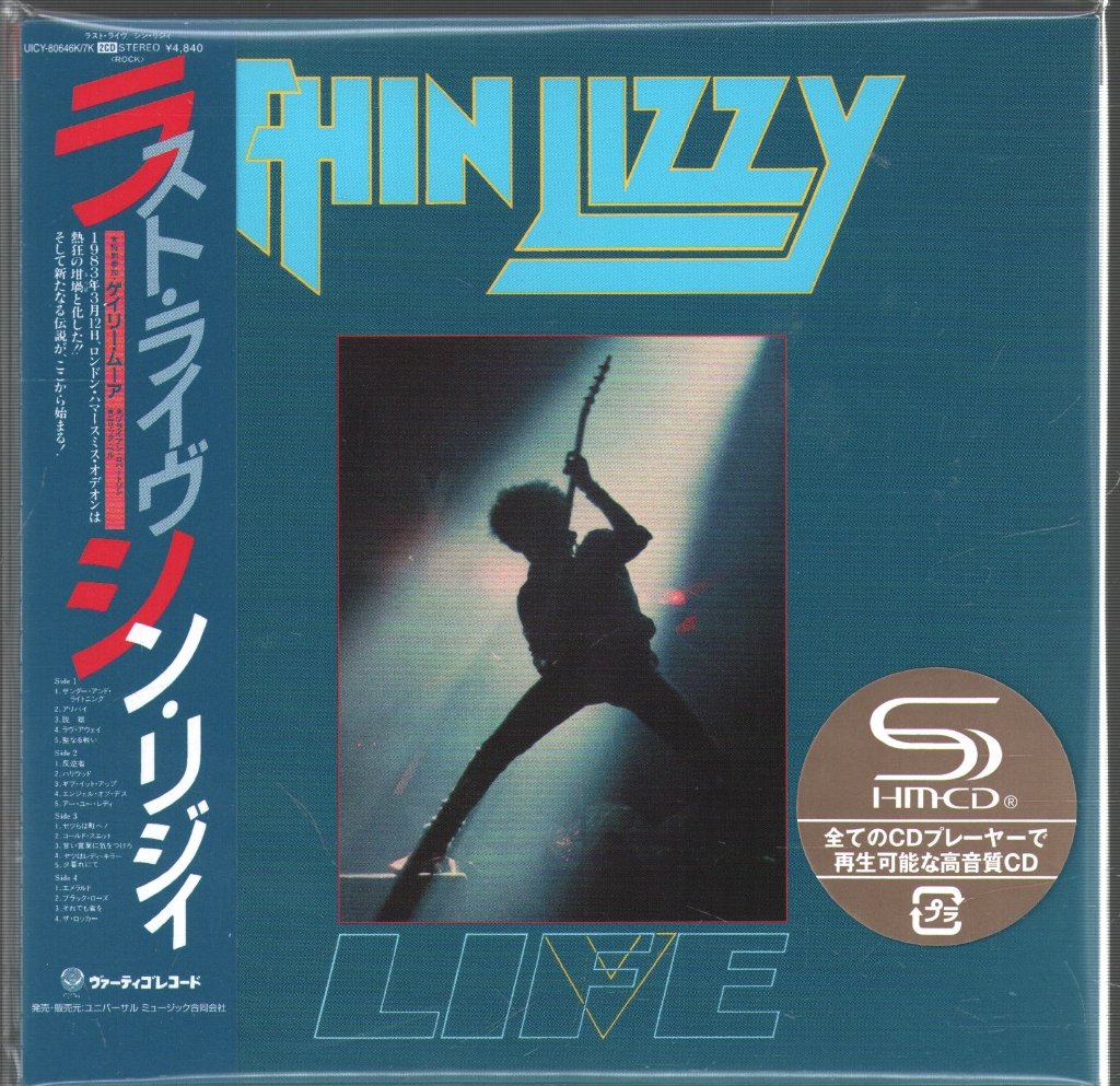 Thin Lizzy - Life - Live - Double Cd