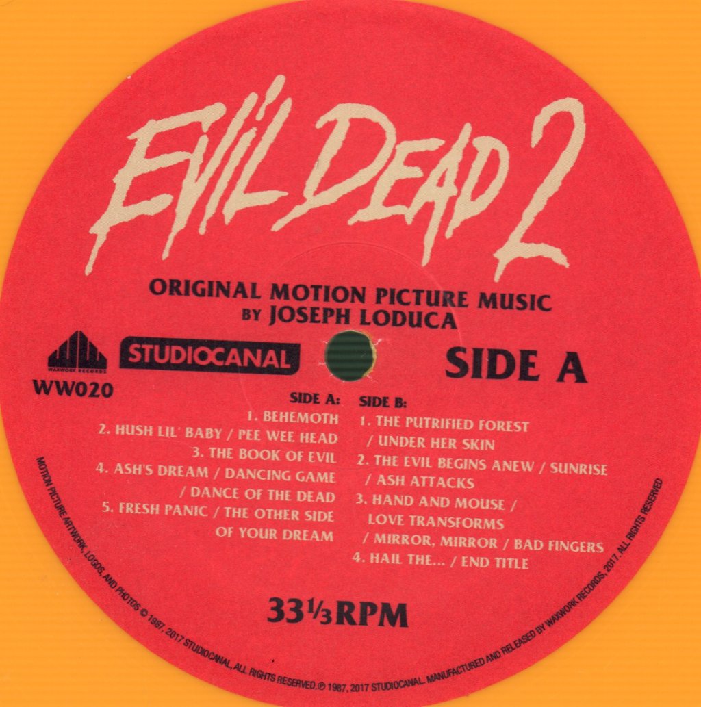 Joseph LoDuca - Evil Dead 2 (Original Motion Picture Music) - Lp