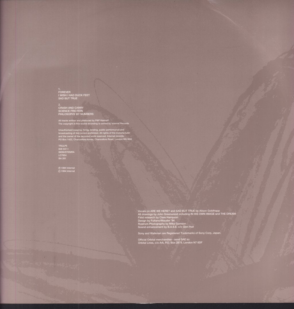 Orbital - Snivilisation - Double Lp