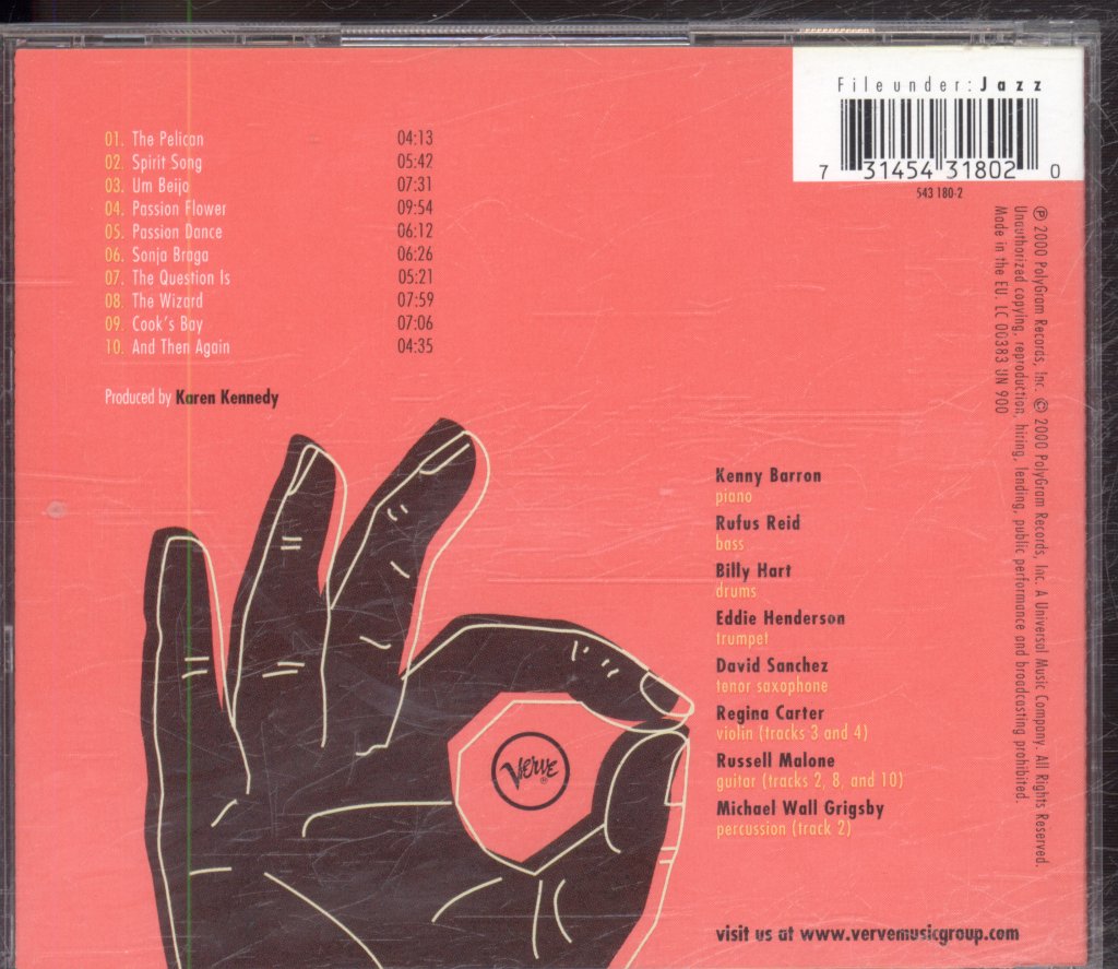 Kenny Barron - Spirit Song - Cd