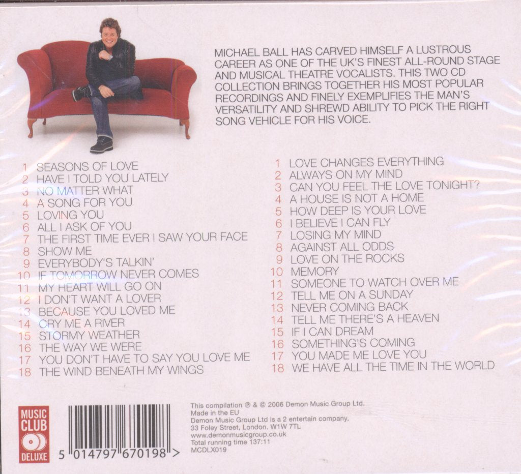 Michael Ball - Seasons Of Love - Double Cd