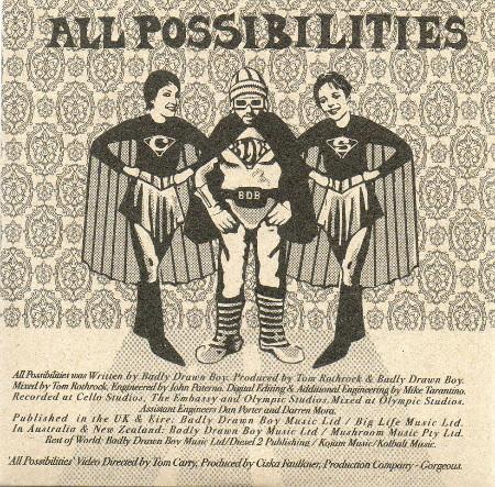 Badly Drawn Boy - All Possibilities - Dvd
