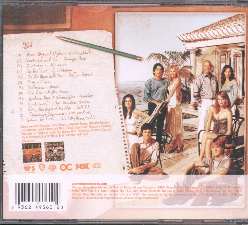 Various Artists - Music From The OC : Mix 4 - Cd