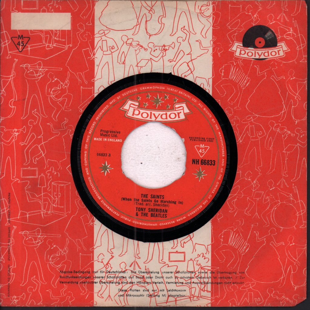 Tony Sheridan And The Beatles - My Bonnie - 7 Inch