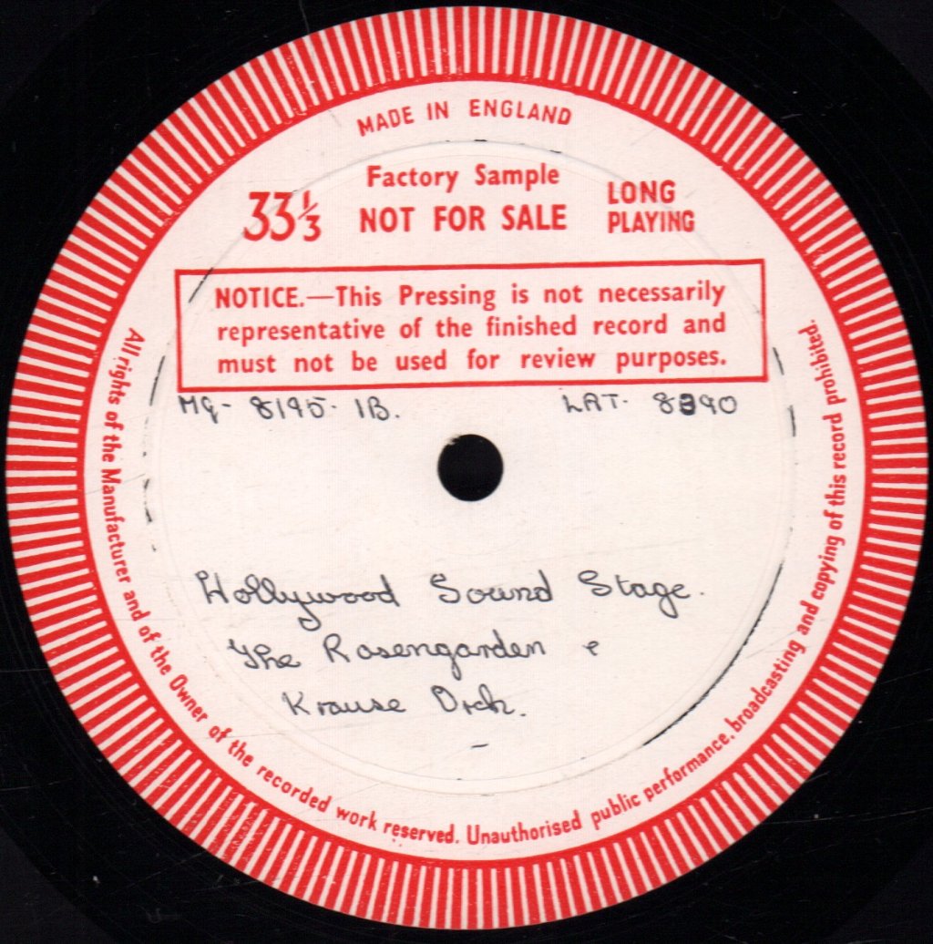 Bob Rosengarden / Phil Krause - Hollywood Sound Stage - Lp