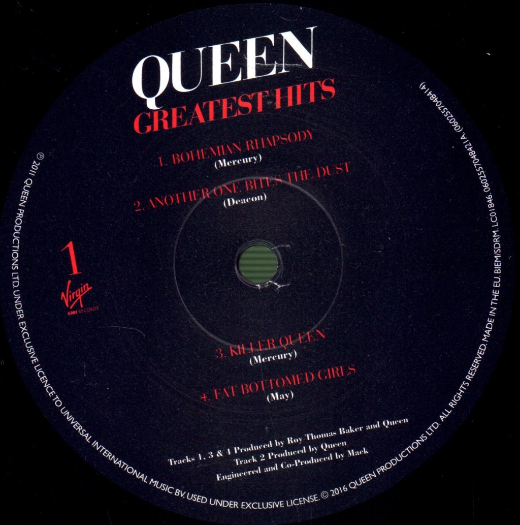 Queen - Greatest Hits - Double Lp
