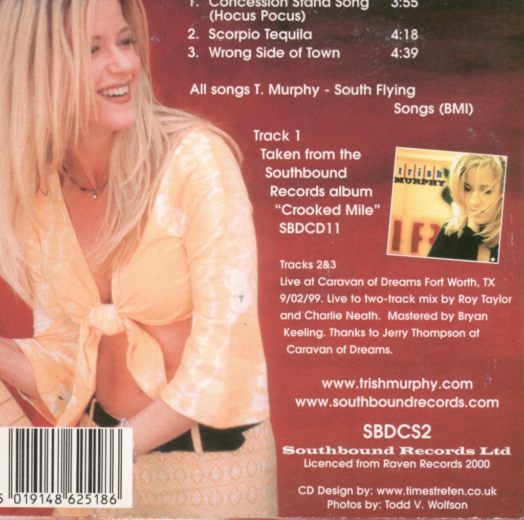 Trish Murphy - Concession Stand Song - Cd