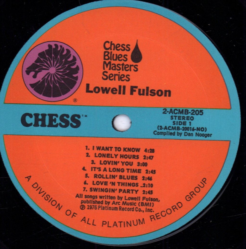 Lowell Fulson - Lowell Fulson - Double Lp
