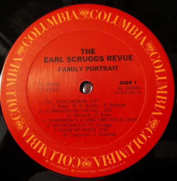 Earl Scruggs Revue - Family Portrait - Lp