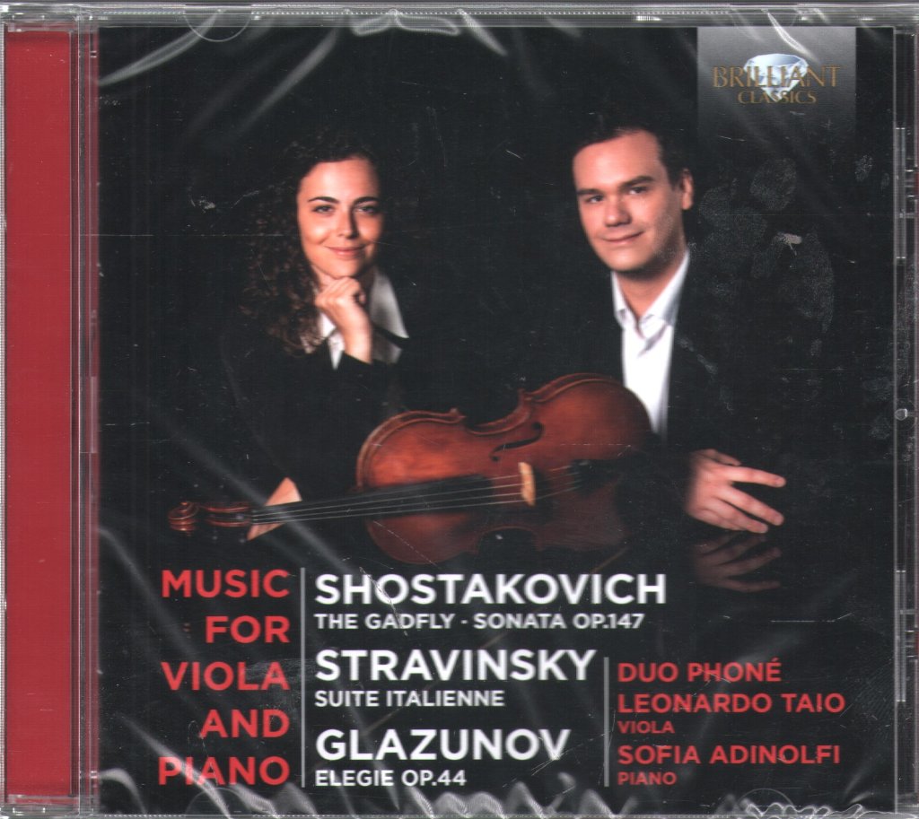 Dmitri Shostakovich - Music For Viola And Piano - Cd
