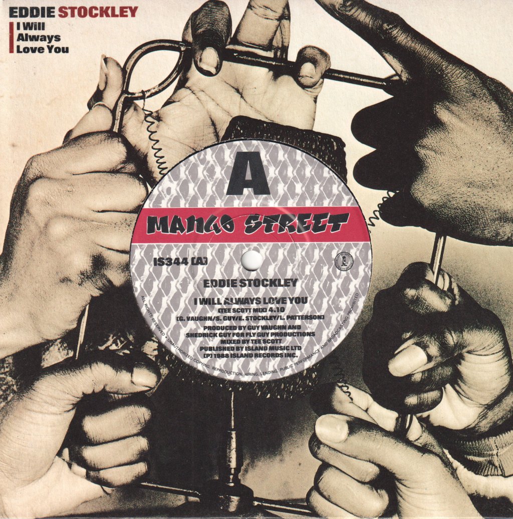 Eddie Stockley - I Will Always Love You - 7 Inch