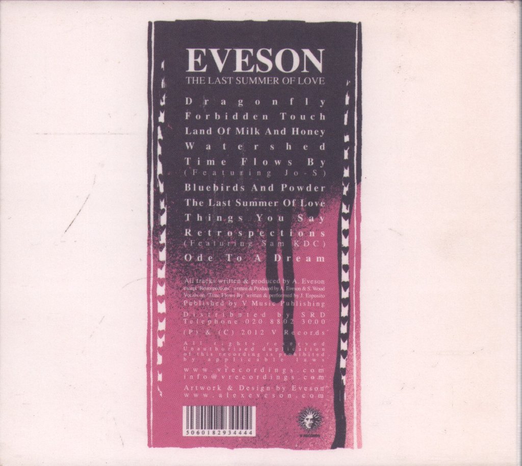 Eveson - Last Summer Of Love - Cd