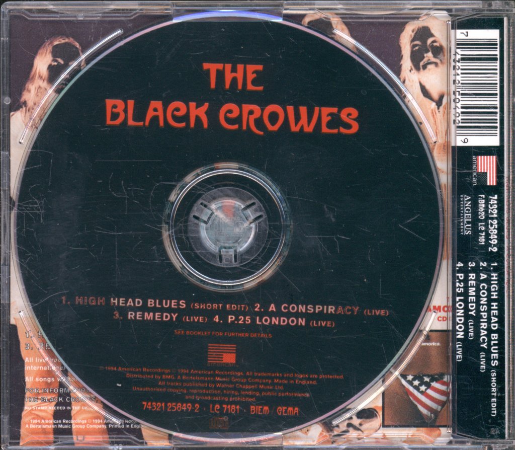 Black Crowes - High Head Blues / A Conspiracy - Cd