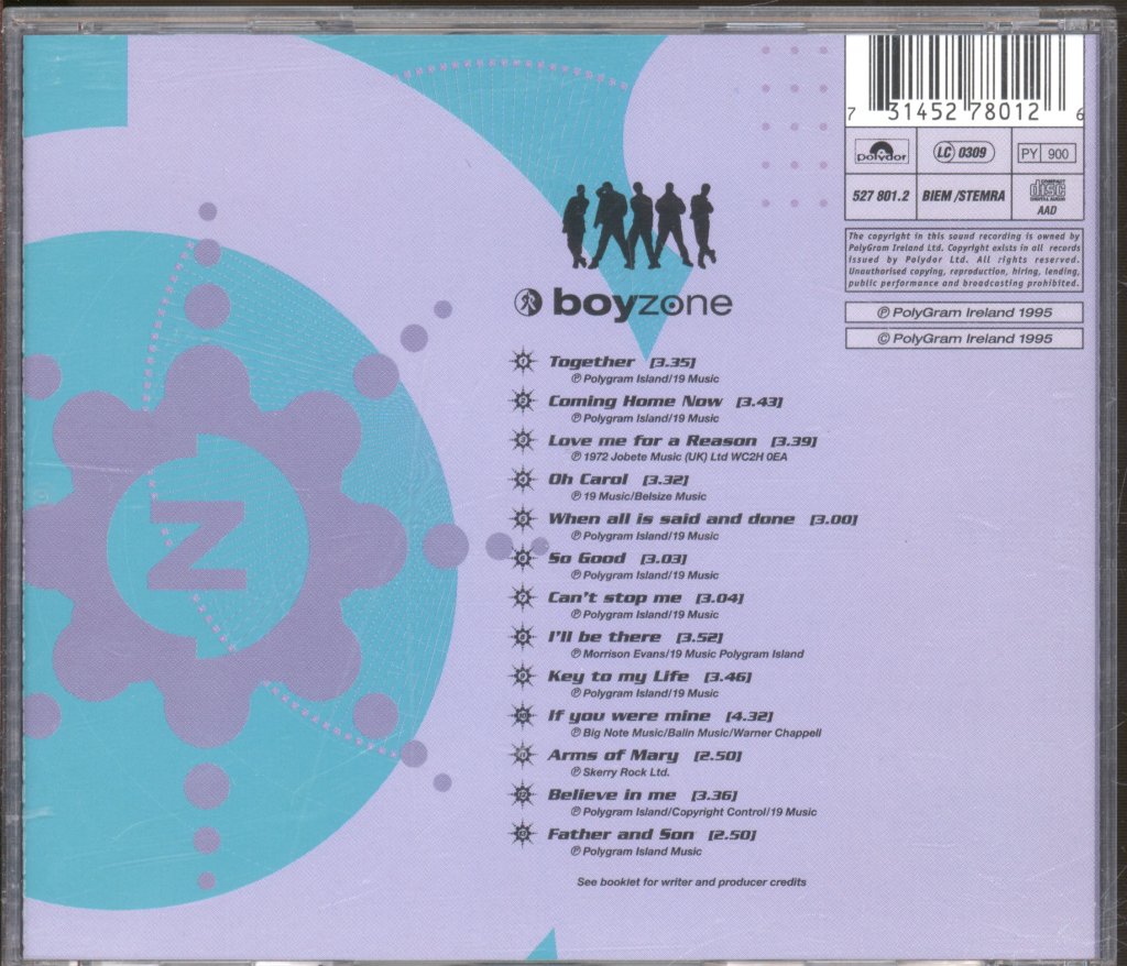 Boyzone (Boy Band) - Said And Done - Cd