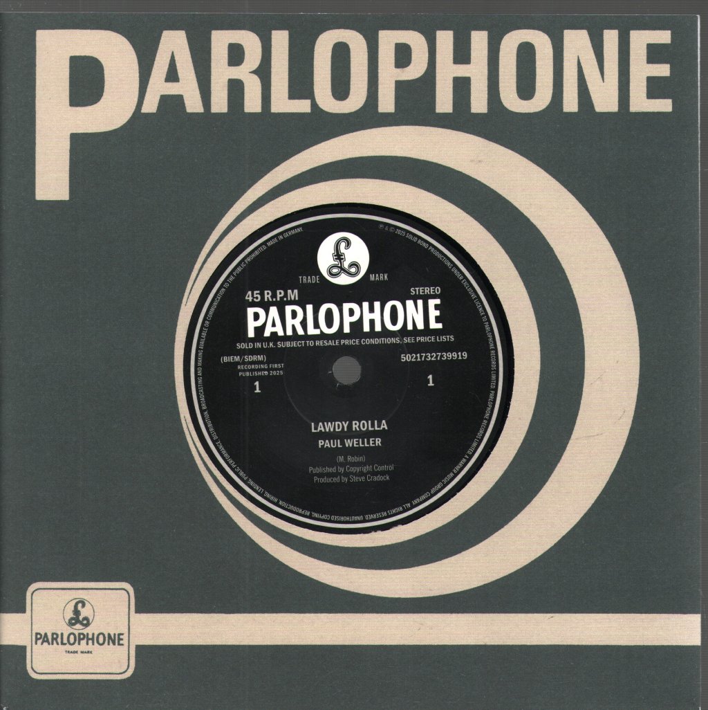 Paul Weller - Lawdy Rolla / Pinball - 7 Inch