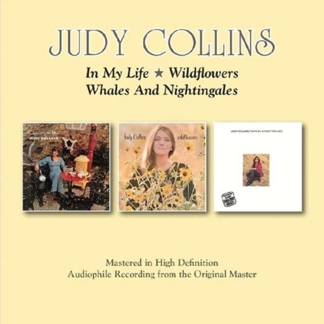 Judy Collins - In My Life / Wildflowers / Whales and Nightingales - Double Cd