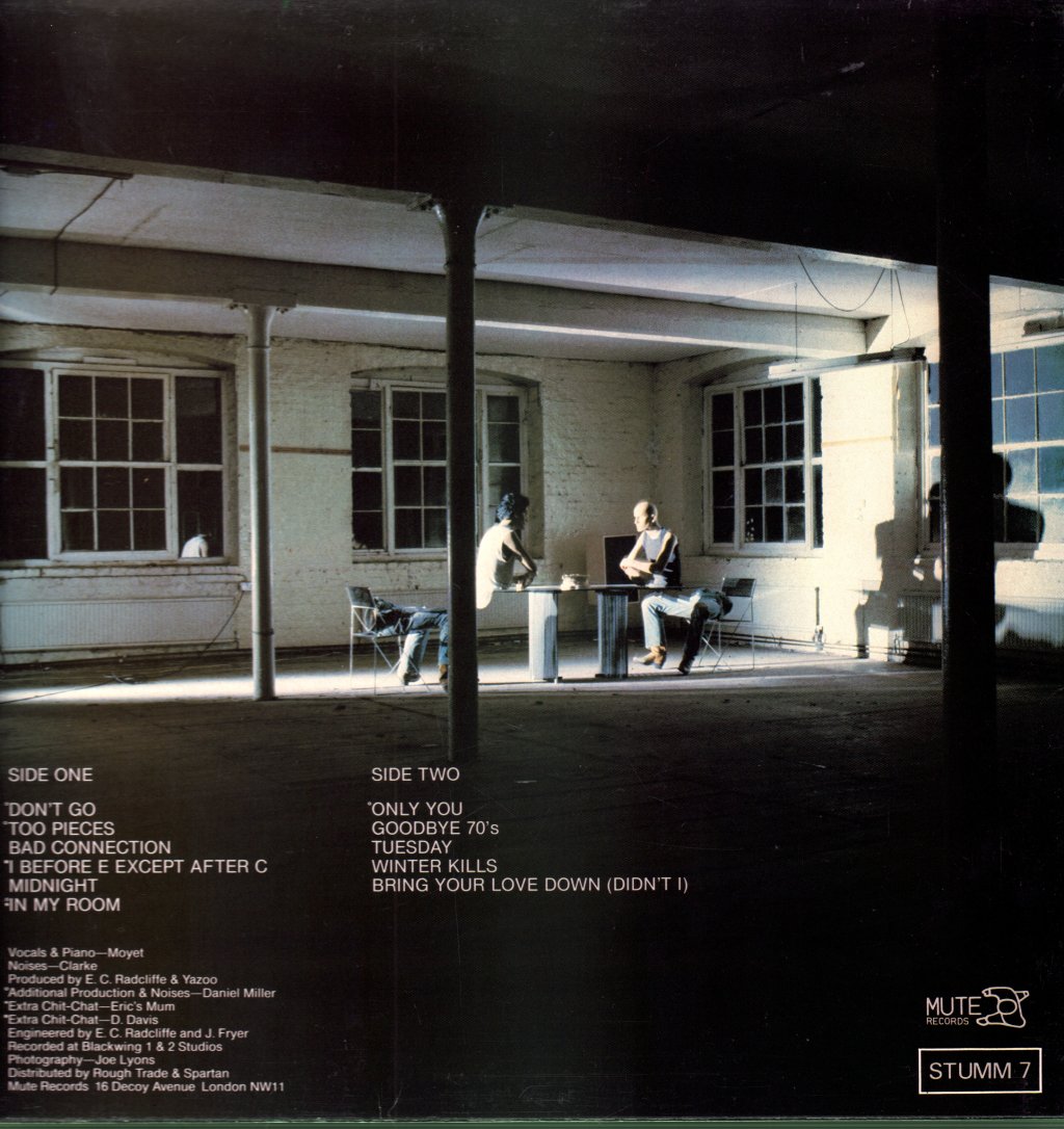 Yazoo - Upstairs At Eric's - Lp
