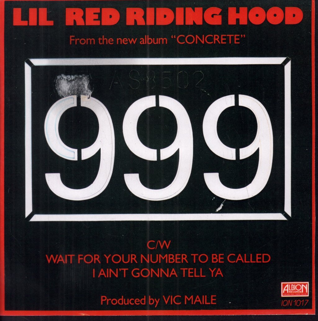 999 - Lil Red Riding Hood - 7 Inch