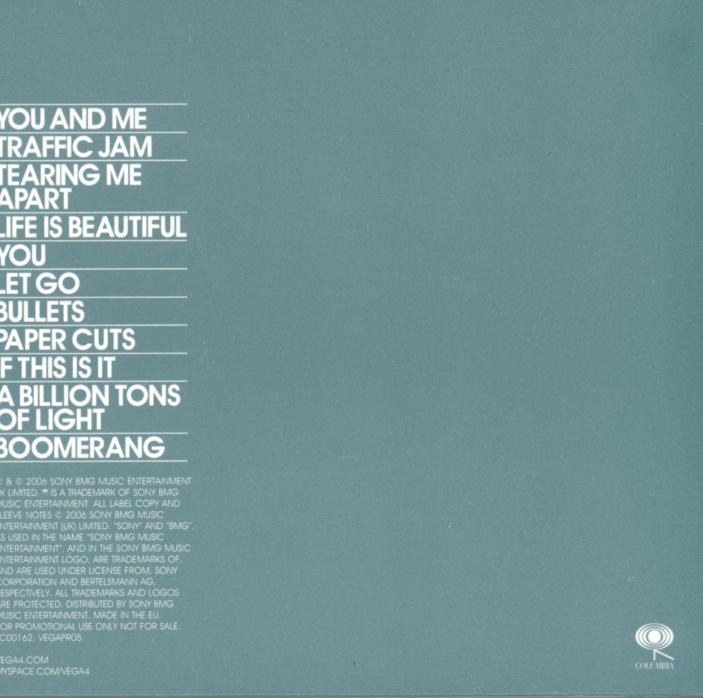Vega 4 - You And Others - Cd
