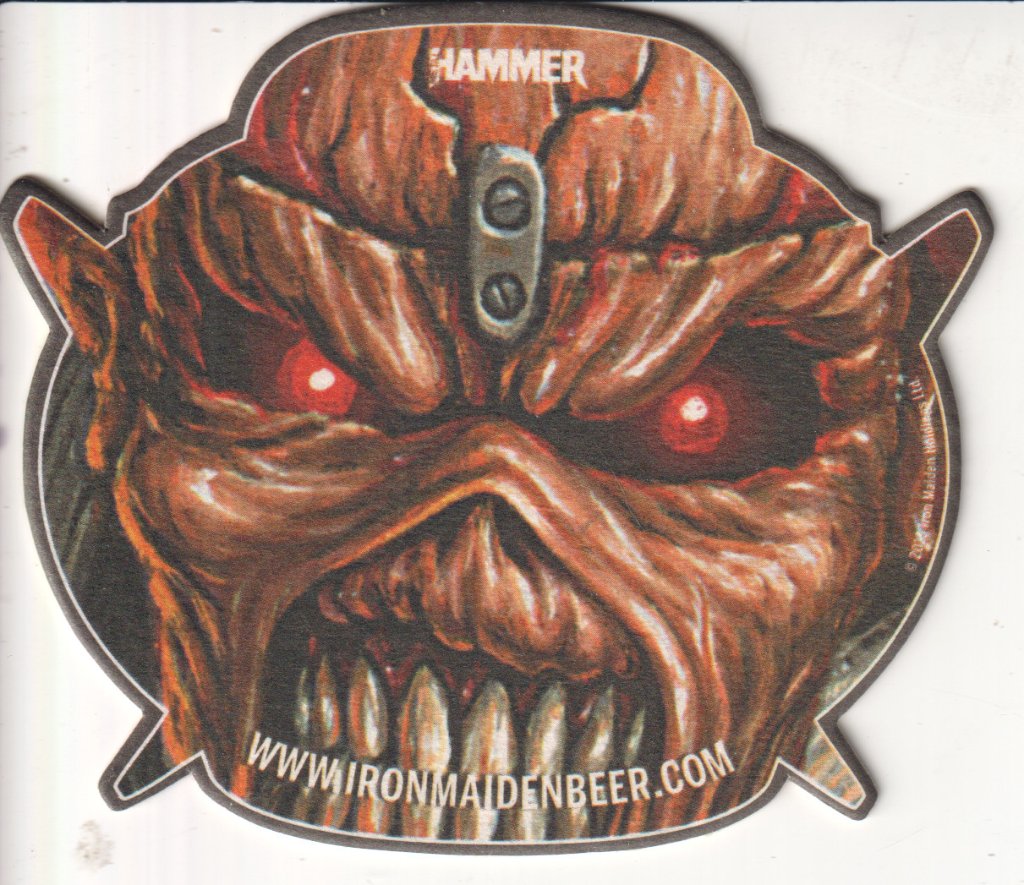 Iron Maiden - trooper - Beermat