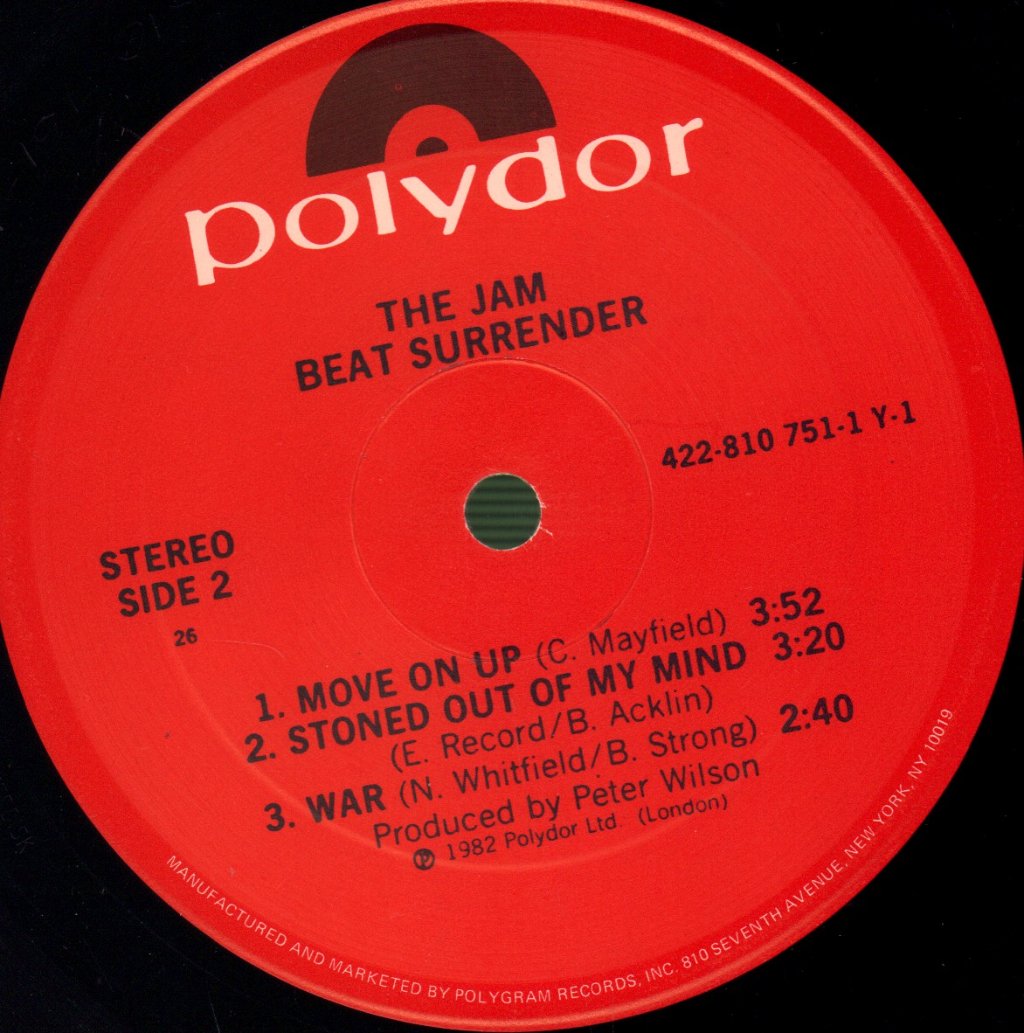 Jam - Beat Surrender - 12 Inch
