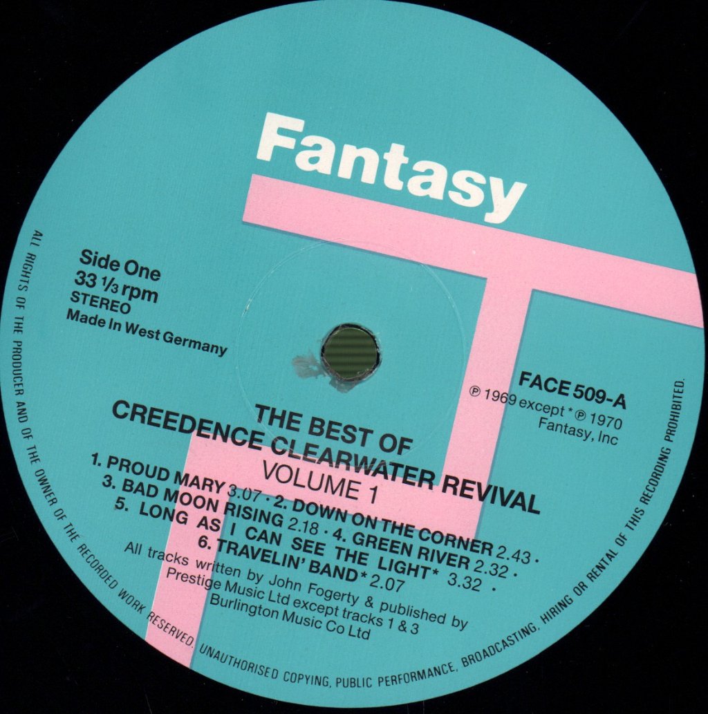 Creedence Clearwater Revival - Best Of Vol 1 - Lp