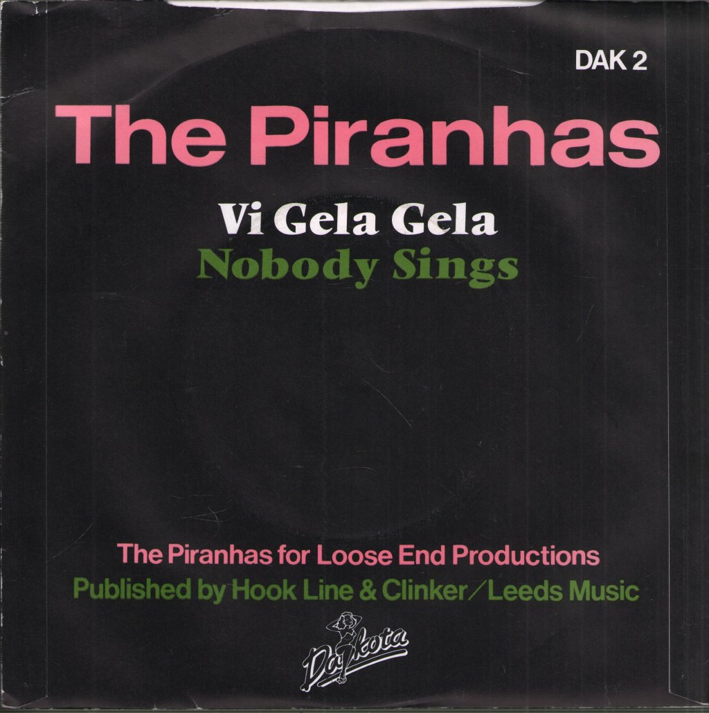 Piranhas - Vi Gele Gele - 7 Inch