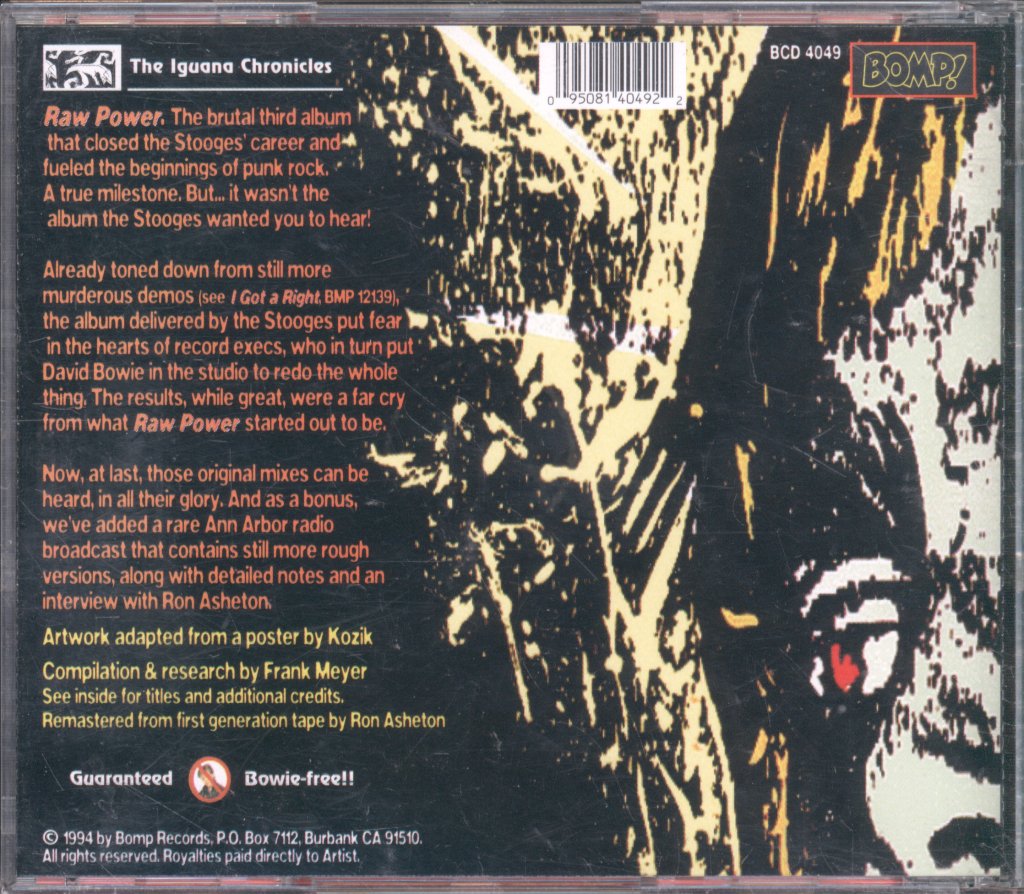 Stooges - Rough Power - Cd