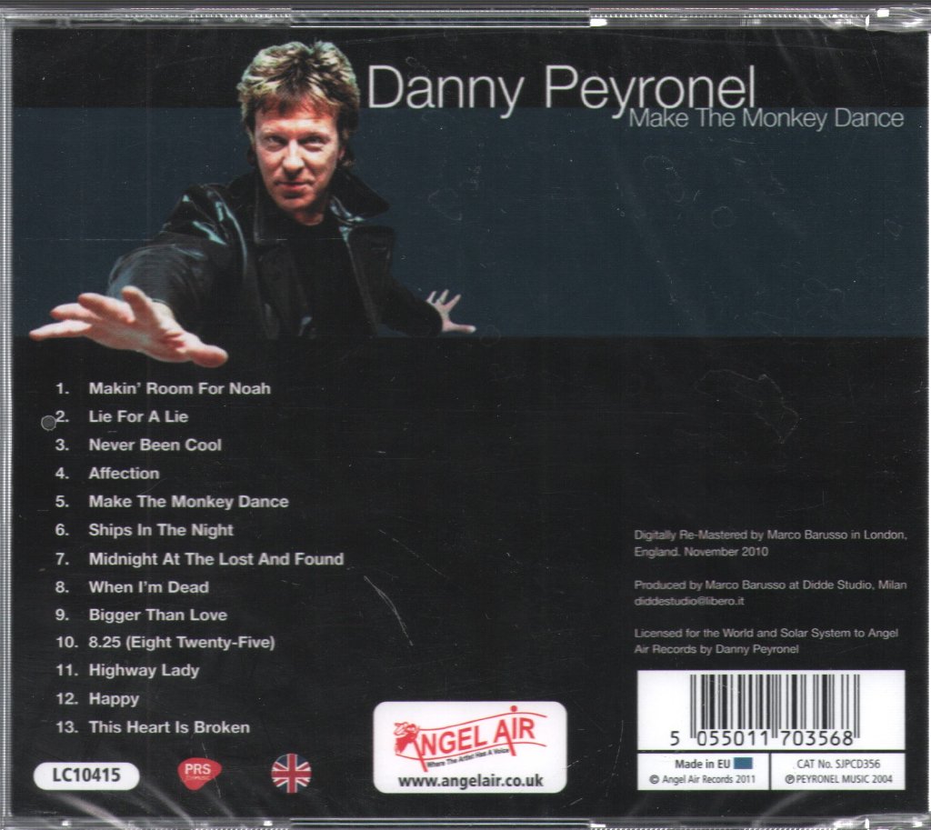 Danny Peyronel - Make The Monkey Dance - Cd
