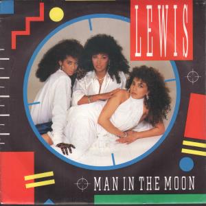 Lewis (Uk 80'S Artist) - Man In The Moon - 7 Inch