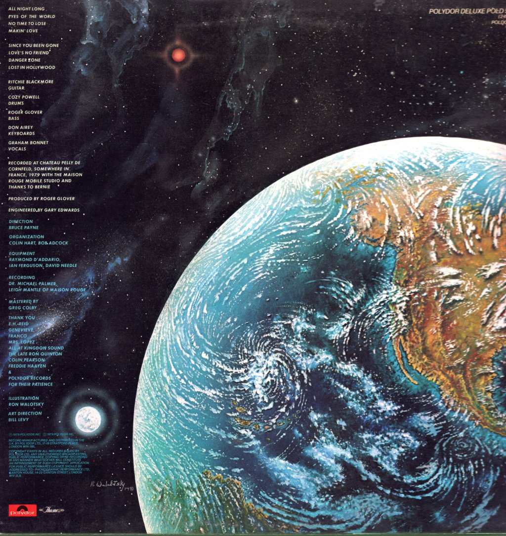 Rainbow - Down To Earth - Lp